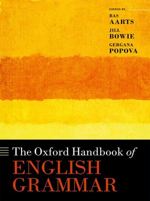 cover image of The Oxford Handbook of English Grammar